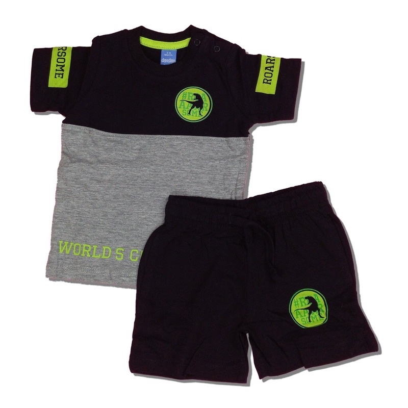 Setelan Baju Import Anak Laki-Laki DopoDopo Branded Original