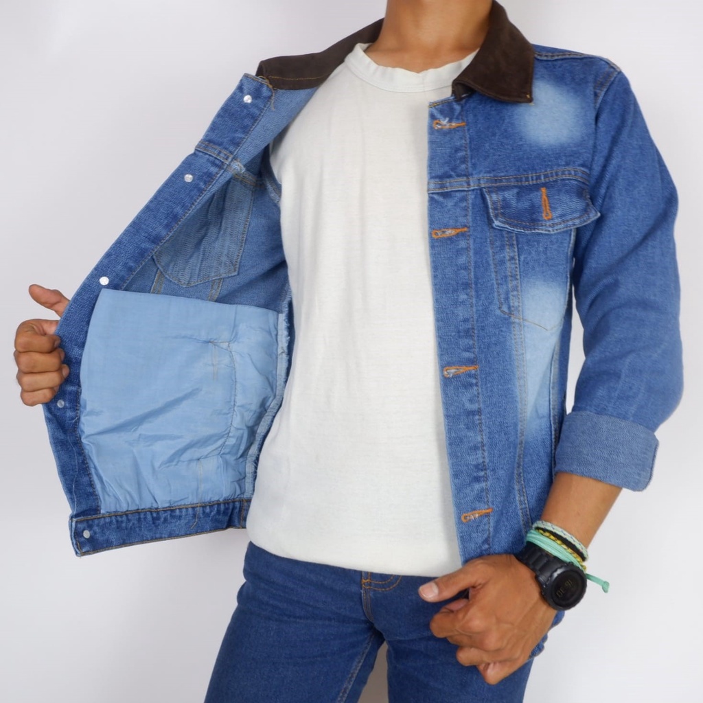 JAKET DENIM JAKET JEANS DEWASA Jaket Jeans