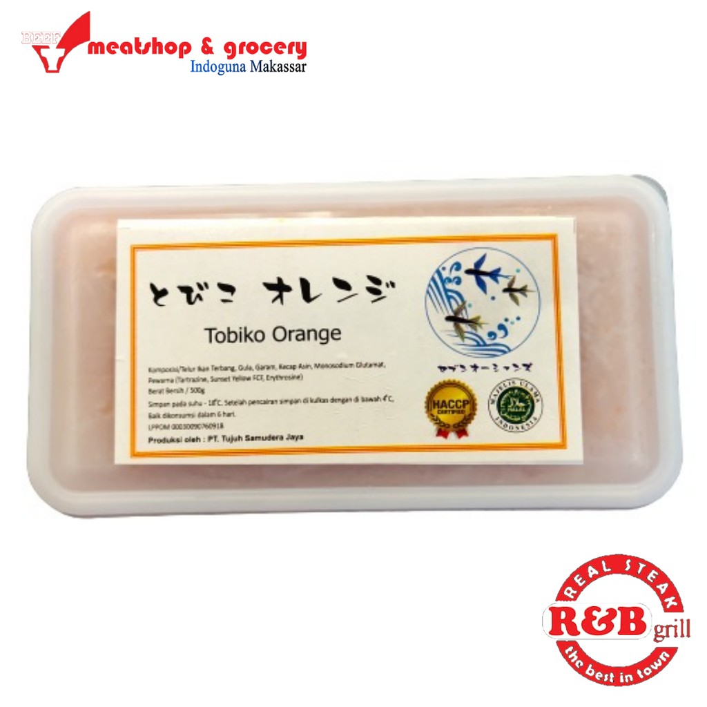 

Telur Ikan - Tobiko Orange/500gr