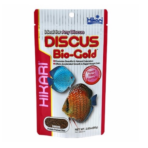 HIKARI DISCUS BIO GOLD 80 GR PAKAN IKAN DISCUS PELET IKAN DISCUS MAKANAN IKAN DISCUS