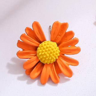 Anting Tusuk Bentuk Bunga Daisy Bahan Sterling Silver 925