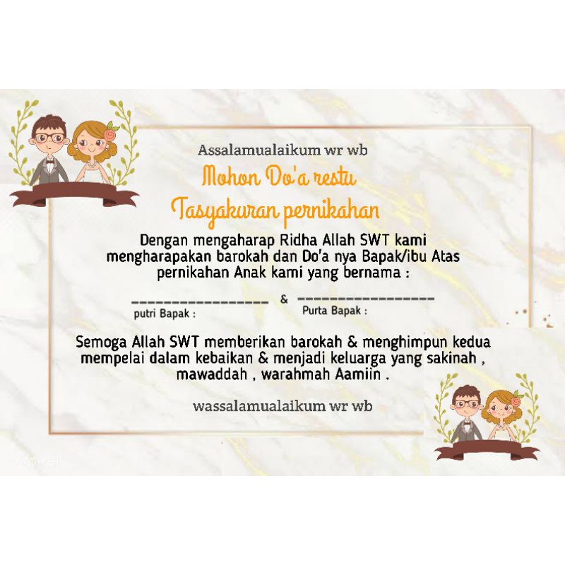 

STICKER TASYAKURAN PERNIKAHAN