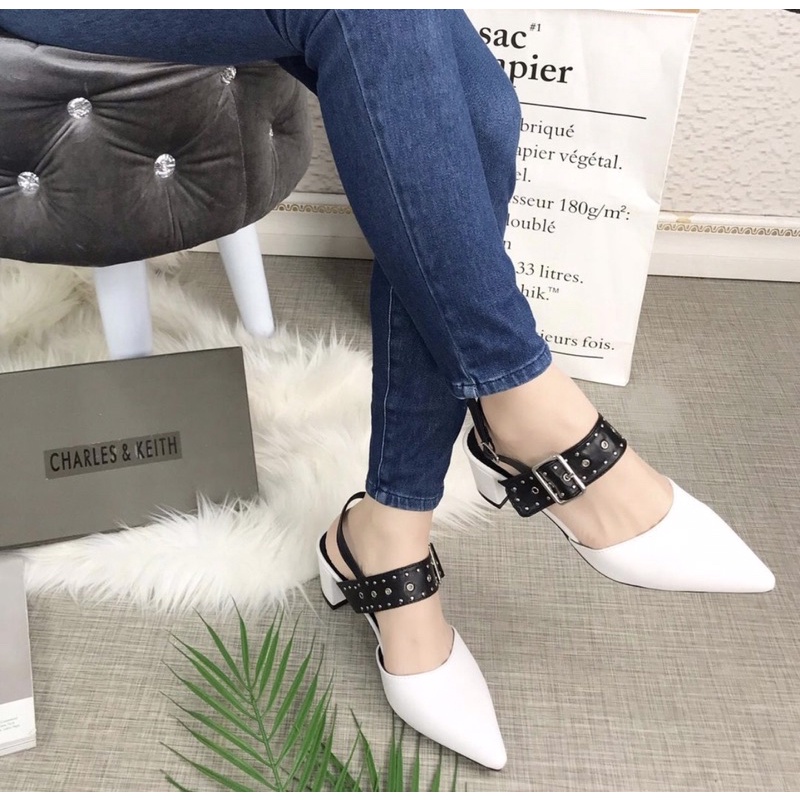 Heels 285 sepatu sendal wanita import realpict
