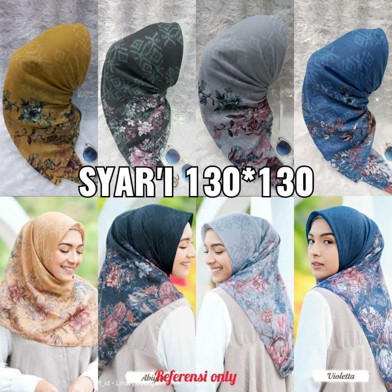 DENAY JUMBO HIJAB VOAL SYAR'I JILBAB JUMBO KERUDUNG SYAR'I