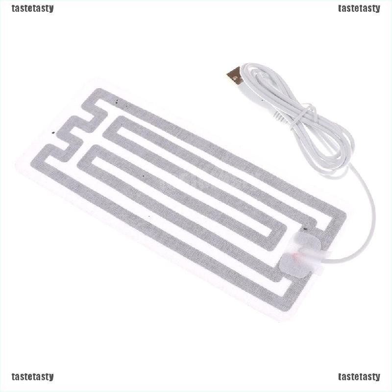 Elemen Film Pemanas Elektrik USB Ukuran 8x18cm Untuk Penghangat Tangan Dan Kaki