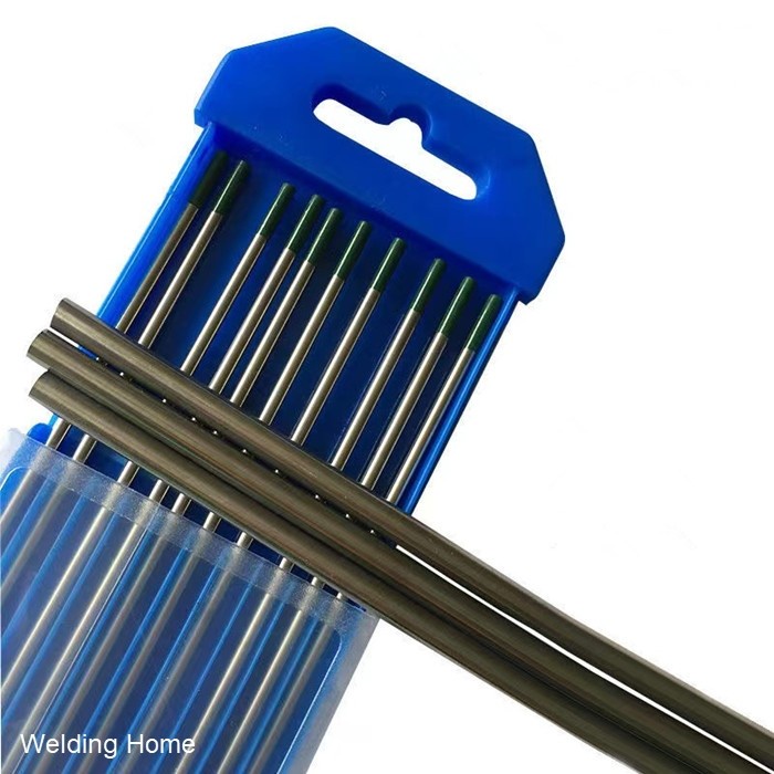 10 PCS Tig Argon Tungsten Electrode Hijau 1.6mm 2.4mm ×150mm Aluminium Green-3