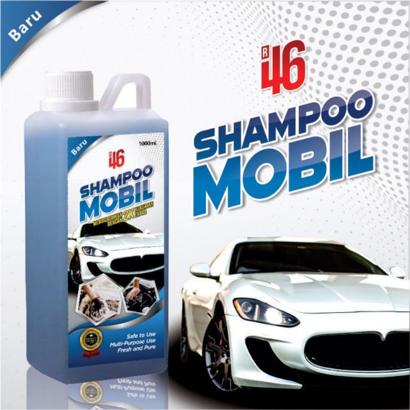 R46 Shampo Mobil dan Motor Snow Wash Ukuran 1 Liter