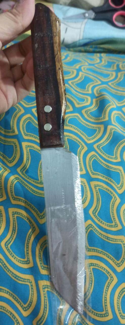 Pisau Dapur Ginzu Gagang Kayu Tidak Berkarat
