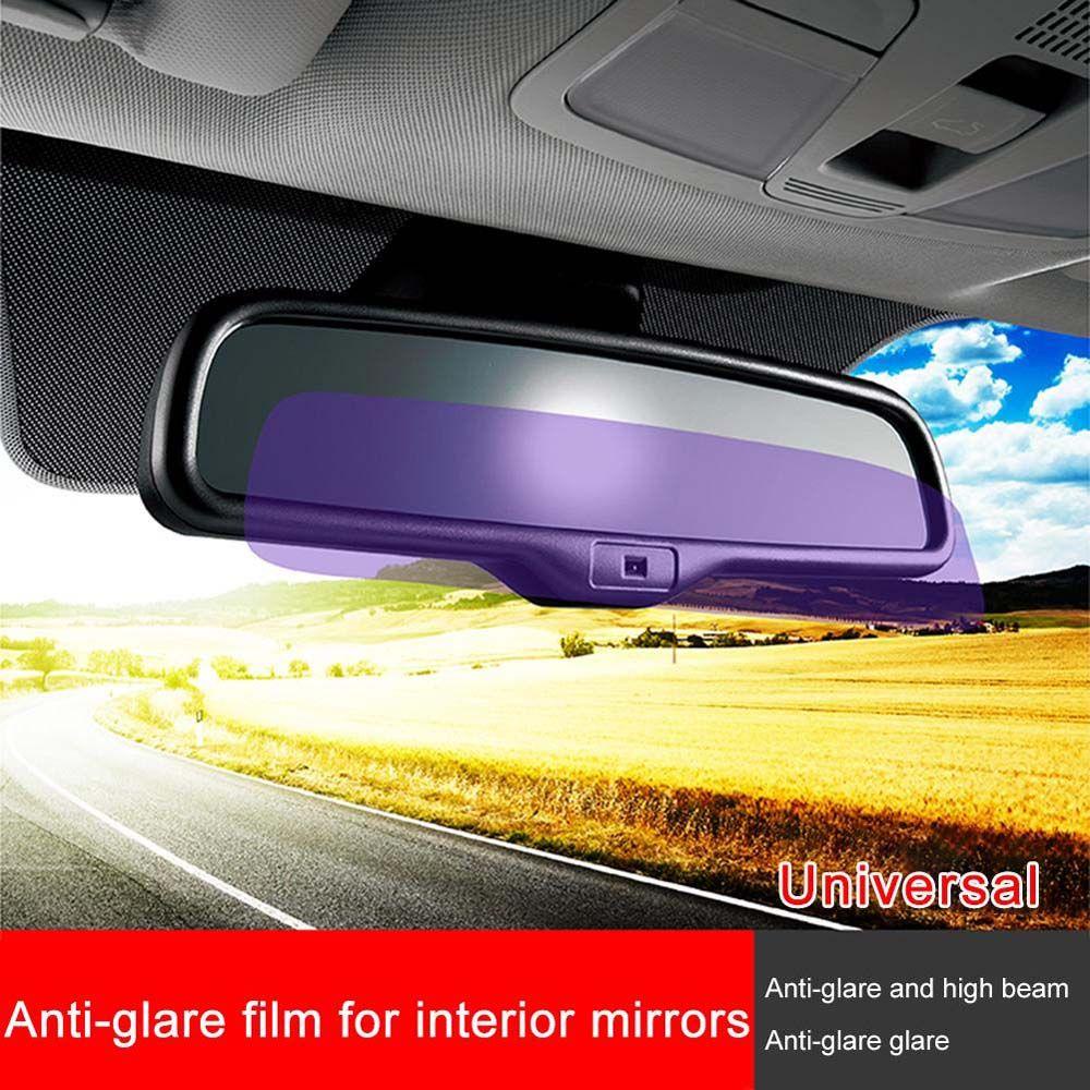 Lanfy Film Spion Interior Mobil Tahan Air Transparan Silau Perlindungan Anti Silau Auto Sticker Aksesoris Pet Anti Fog Film