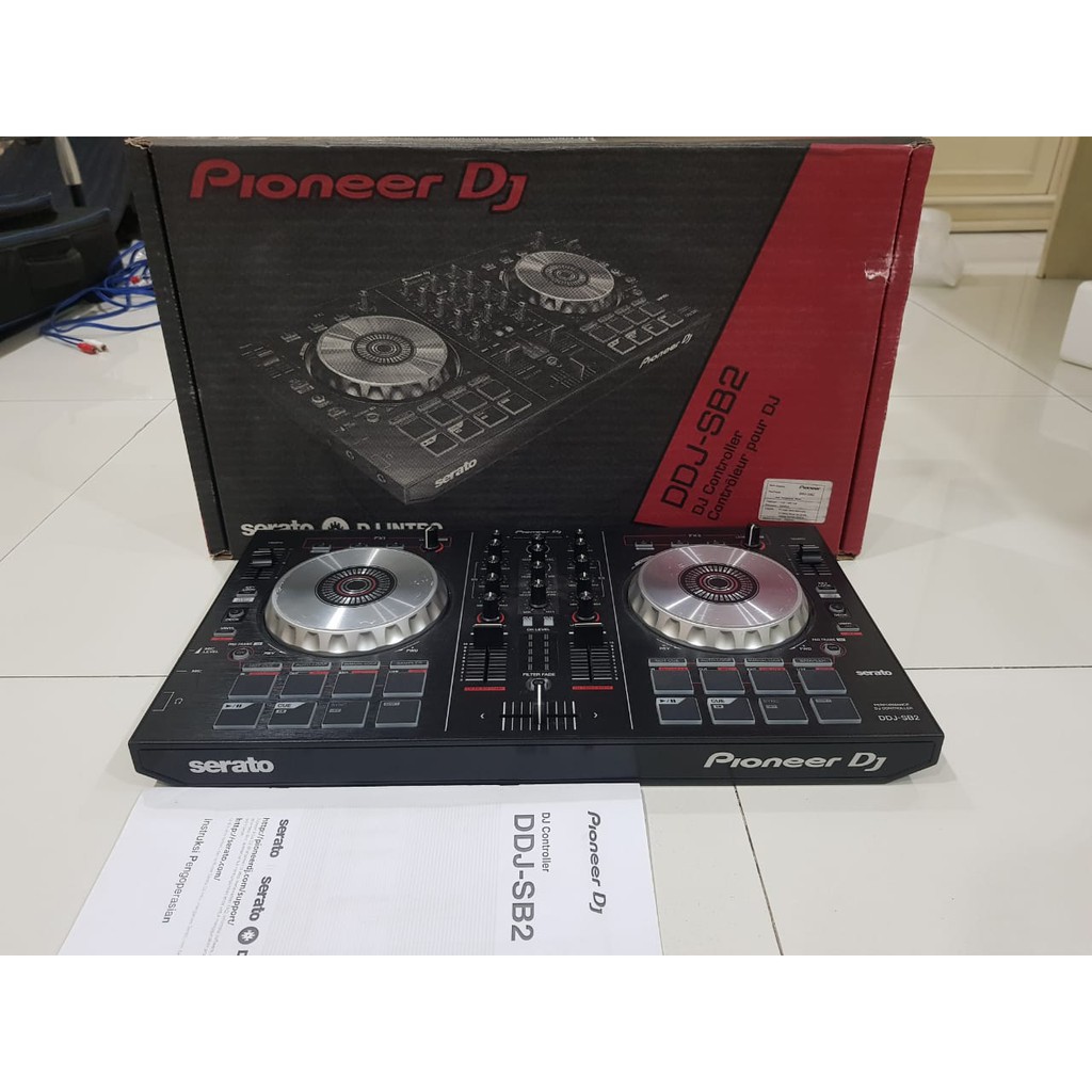 Alat Dj Pioneer Ddj Sb2 Lengkap Dus Dan Kitab Kitab Controller Dj Pioneer Sb 2 Shopee Indonesia