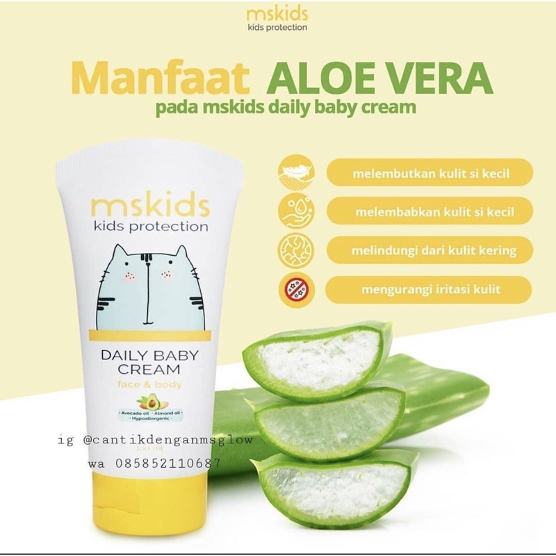 MS KIDS DAILY BABY CREAM MSGLOW