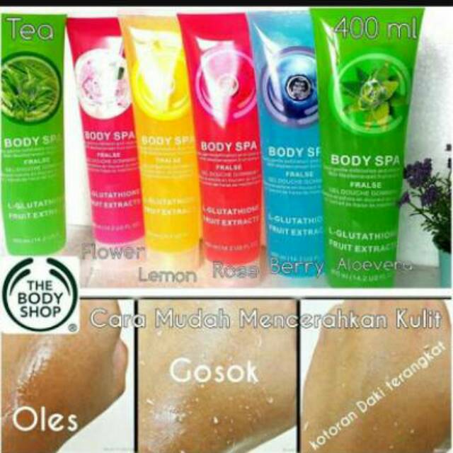 BODYSHOP NEW/BODYSPA PEELING GEL/BODY SPA/BODY SHOP new