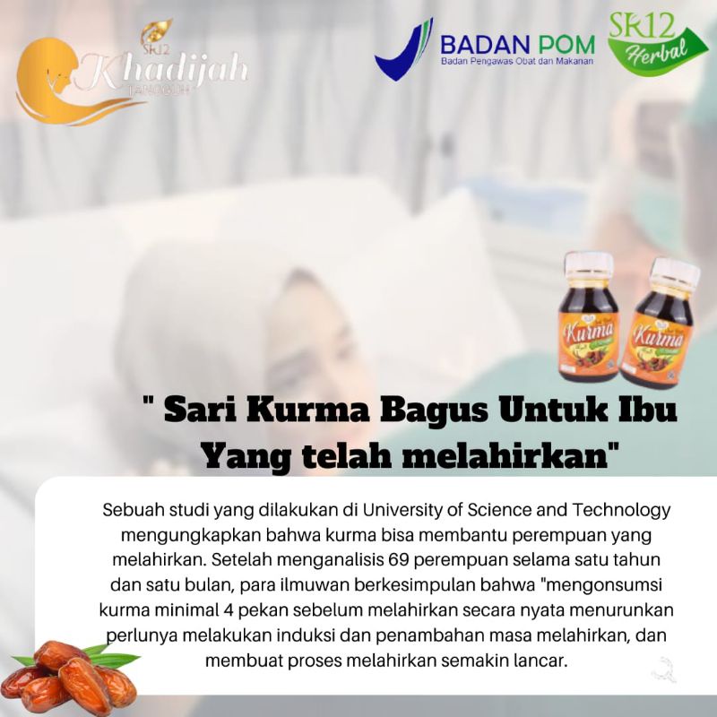 

Sari Buah Kurma Al-Barokah/penambah stamina/daya tahan tubuh