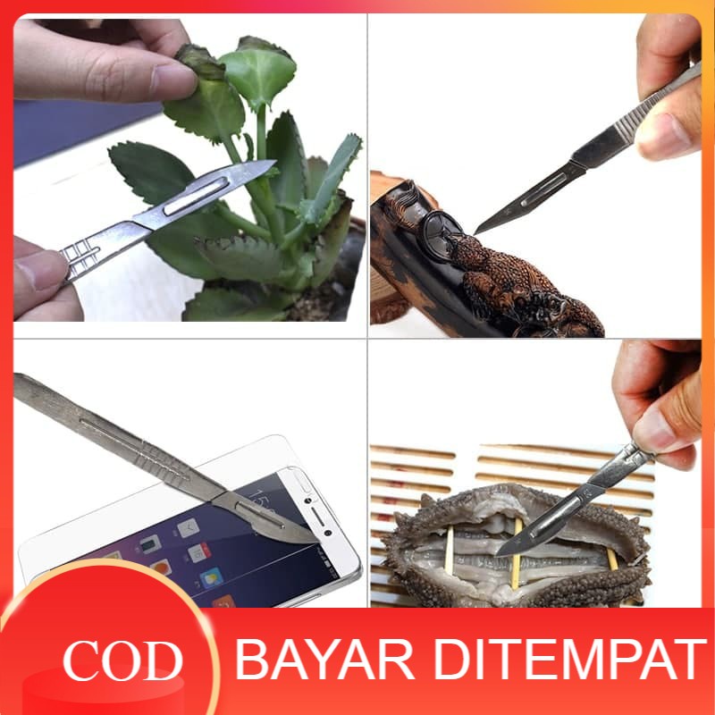 Pisau Grafting Okulasi Lipat Baja Tramontina Victorinox Tape Okulasi Cangkok Stek Super Tajam Murah