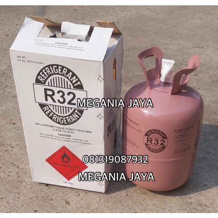 FREON AC R32 REFRIGERANT TABUNG 10 KG. FREON R32