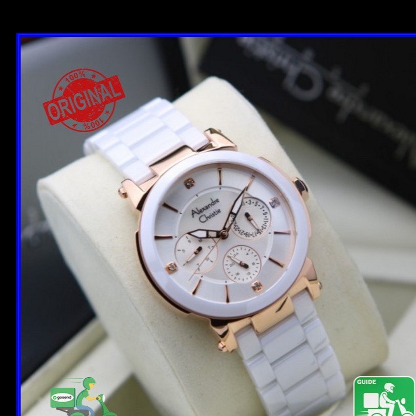 Alexandre Christie Wanita Ori (Ceramic) White