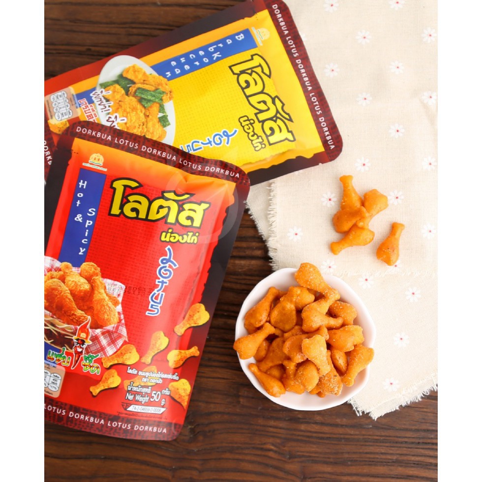Snack Import Thailand - Snack Lotus Dorkbua Drumstick Paha Ayam