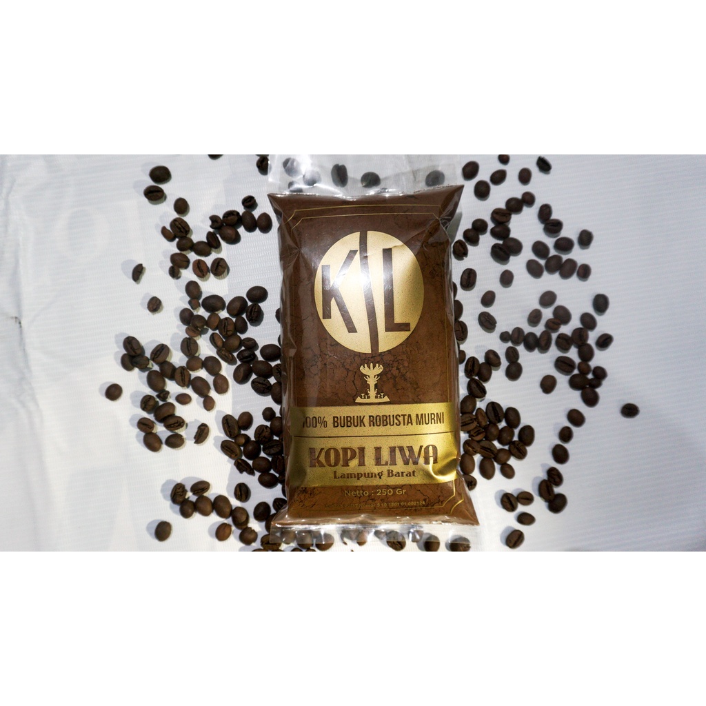 

KL" Kopi Robusta Liwa 1000 gram (kopi bubuk murni tanpa campuran)