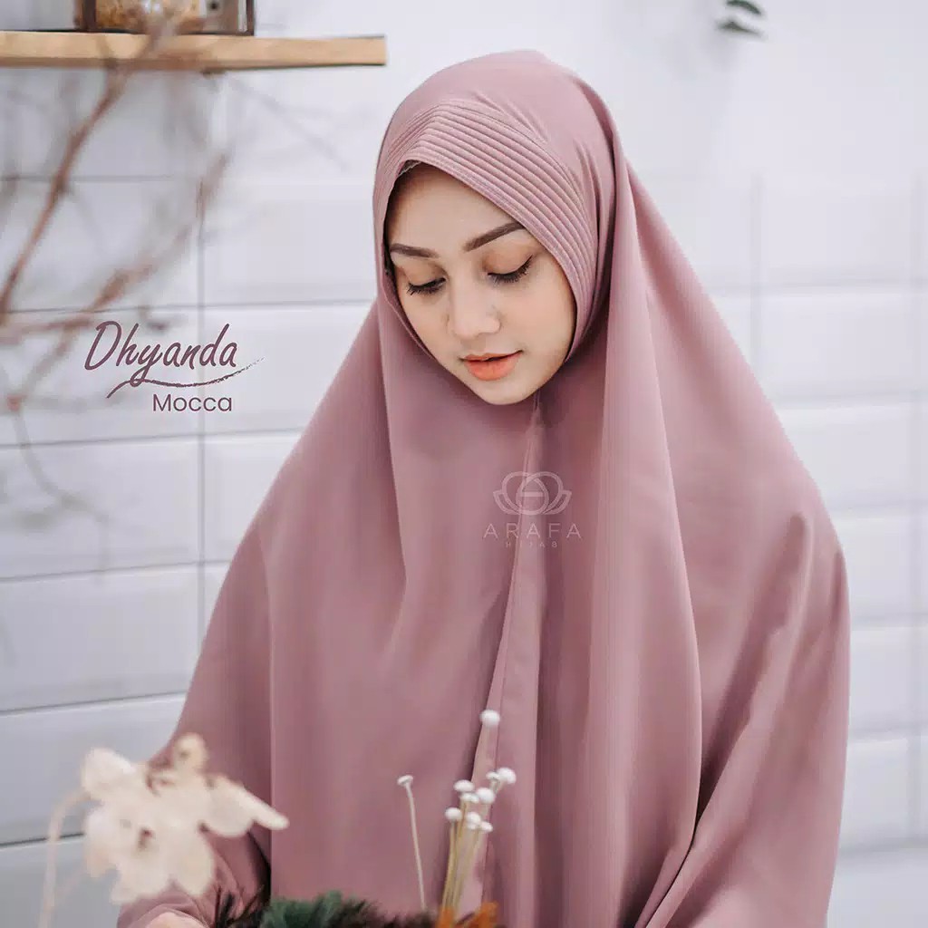 Khimar Dhyanda By Arafa Hijab - Jilbab Instan Syari - Arafah Hijab