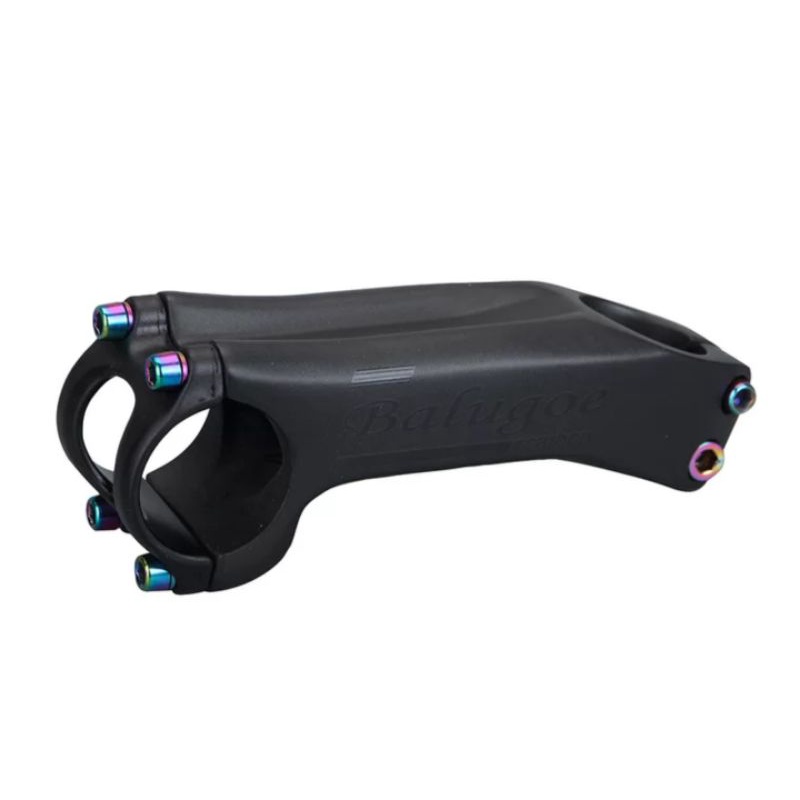 Balugoe Stem Carbon 9 cm 17 Derajat Stem Dropbar Handlebar Stang Sepeda Roadbike MTB