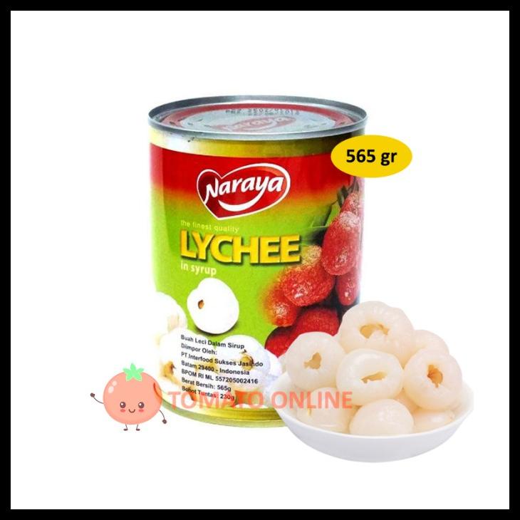 

[READY STOCK] NARAYA LYCHEE / LYCHE / LECI / KALENG SYRUP 565 GRAM