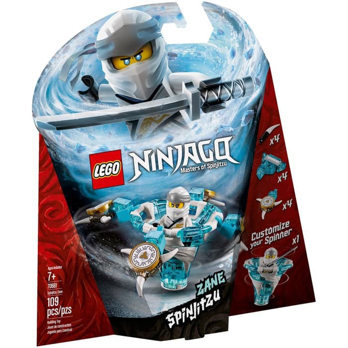 Lego NINJAGO Spinjitzu Zane 70661 