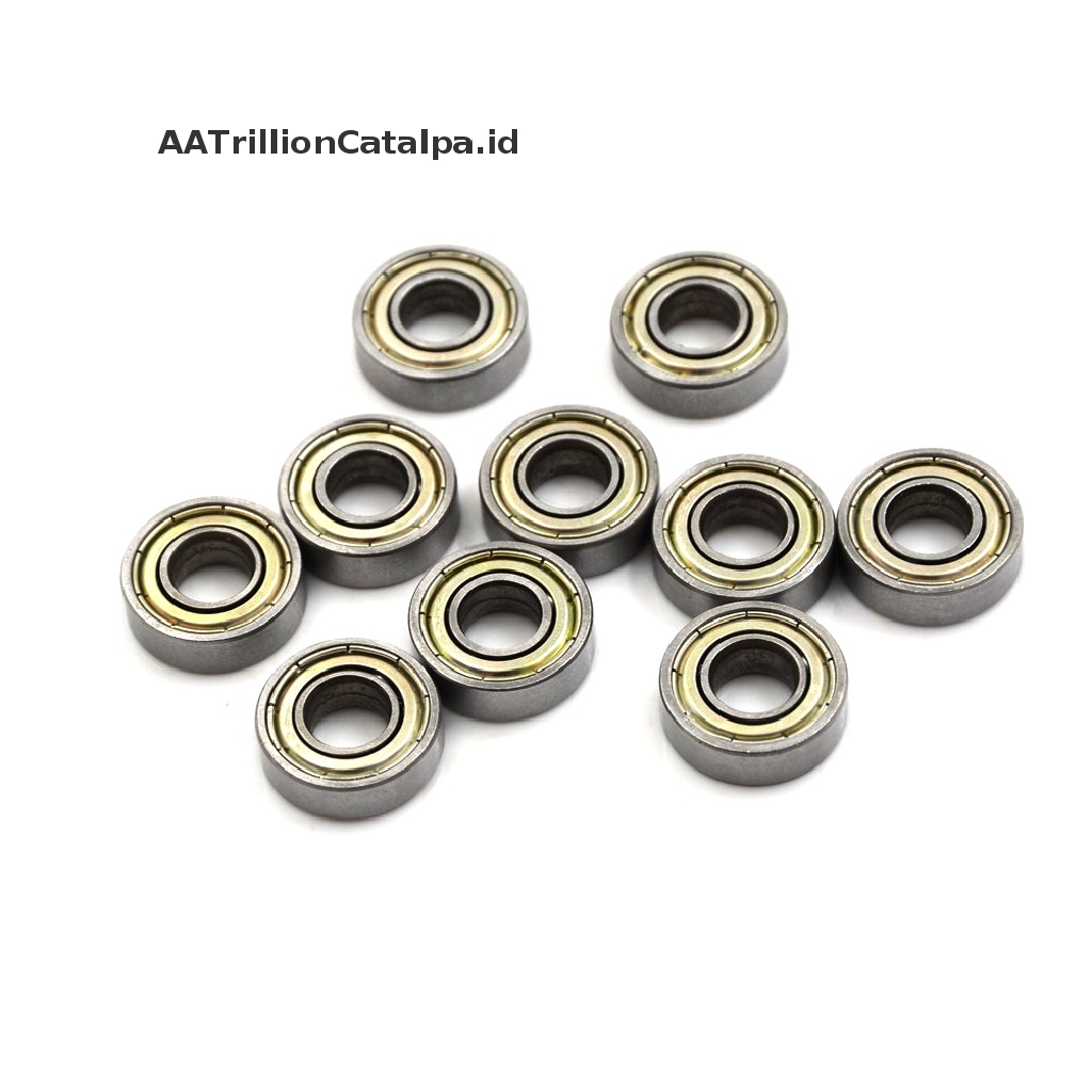 10pcs 698Z Deep Groove Radial Ball Bearings Ukuran 8mm x 19mm x 6mm