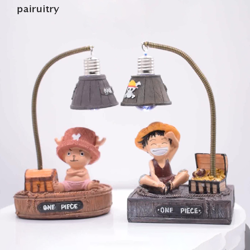 Mainan Lampu Meja LED Desain ONE PIECE Luffy Tony Untuk Kamar Anak