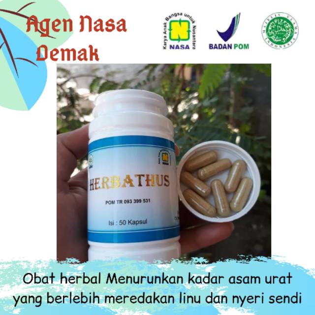 

HERBATHUS OBAT ASAM URAT LINU DAN NYERI SENDI