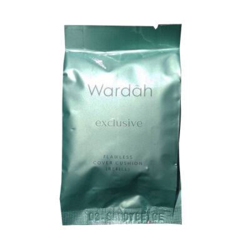 Wardah Exclusive Refill Cushion / REFILL Saja ORI / Bedak Cushion