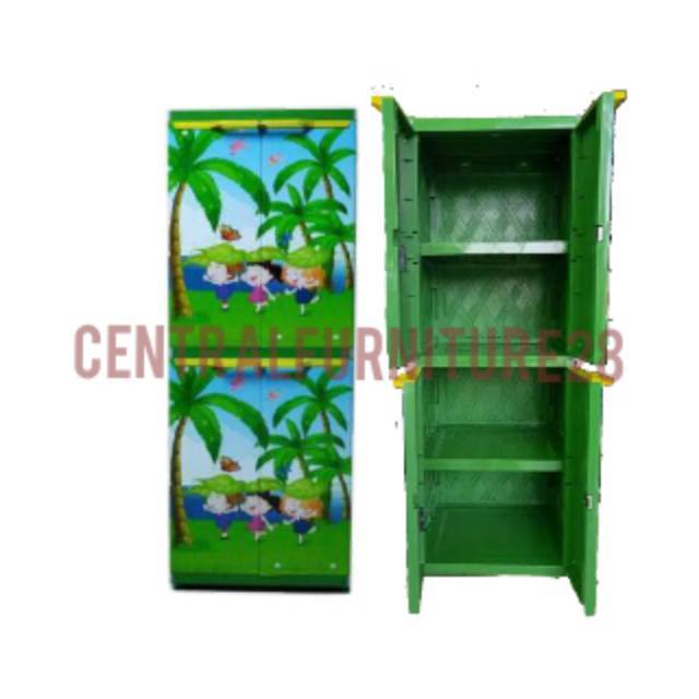 LEMARI PLASTIK 4 SUSUN MIAMI KINARA MINI