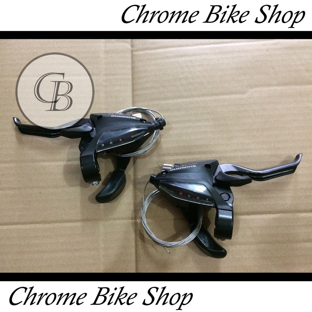 Shifter Rem Shifter Handle Brake 7 Speed Sepeda Shimano EF500 Murah Ori Original