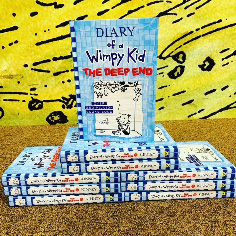 New Wimpy Kid Book 15 Diary Of A Wimpy Kid The Deep End