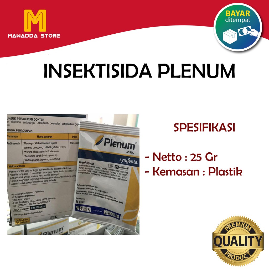 Plenum Insektisida Wereng 25gr
