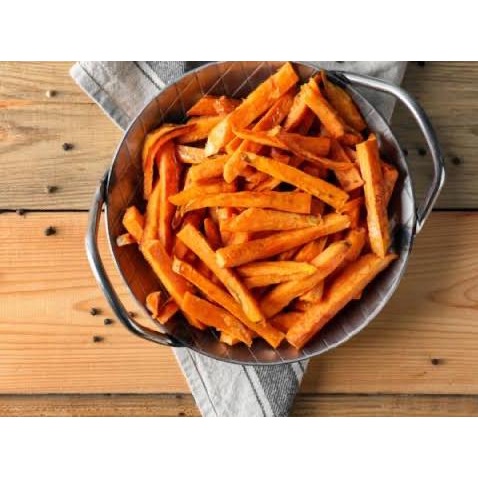 

✯ frozen sweet potato coated Fries ubi goreng 1 kg ➨