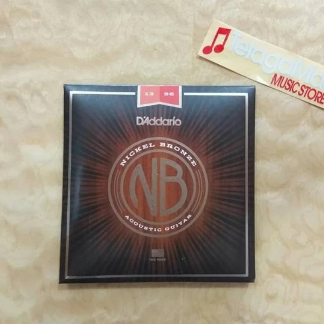senar gitar akustik daddario NB 1356 original USA