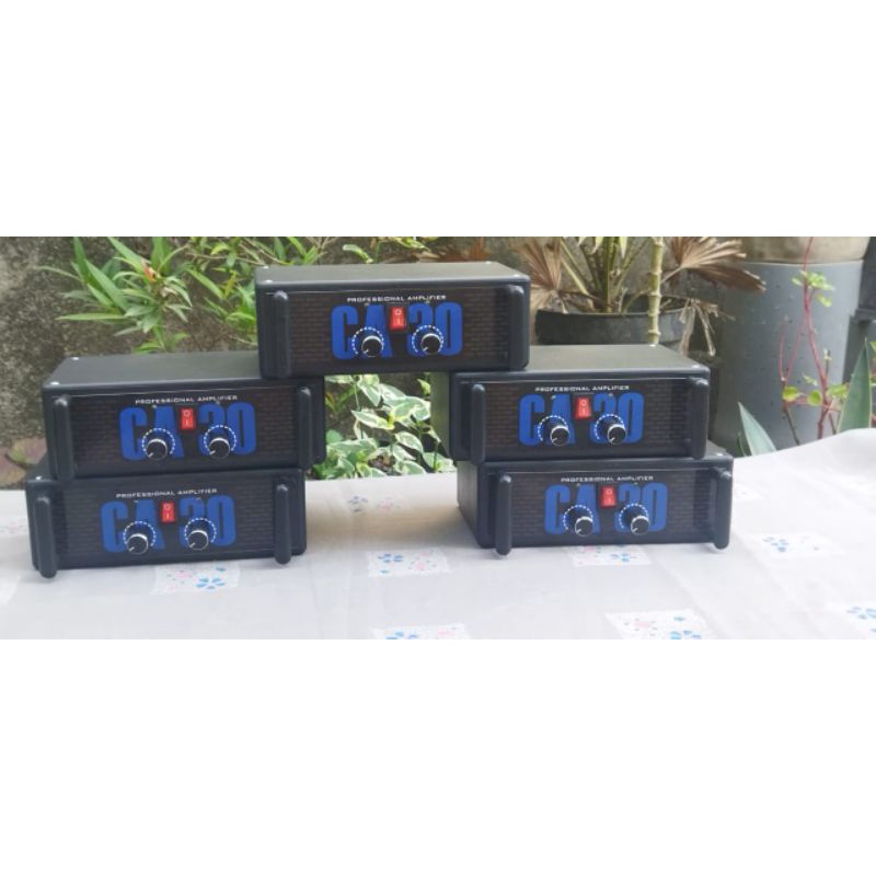 Jual power mini Amplifier Rakitan CA 30/ 2 channel cocok untuk miniatur
