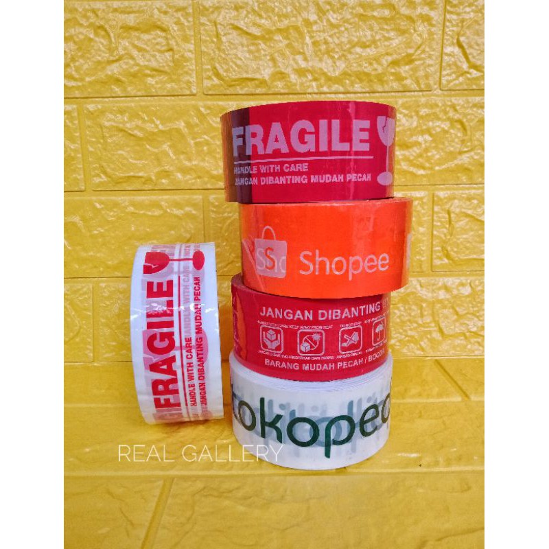 Lakban Fragile & Lakban Shopee