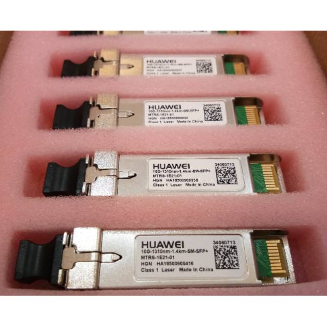 SFP+ 10G 1.4km-1310nm-SM HUAWEI SFP-MTRS-1E21-01 (Single Mode) Compatible to mikrotik