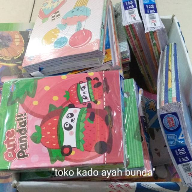 

Buku tulis biasa