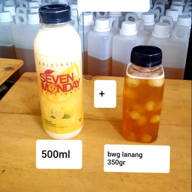 Paket Seven monday pure lemon + madu bawang lanang