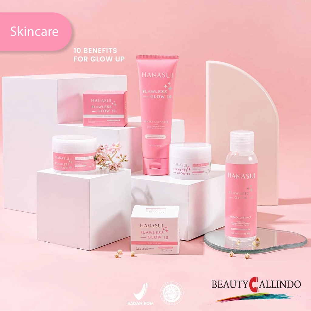 HANASUI FLAWLESS GLOW 10 SKINCARE SERIES