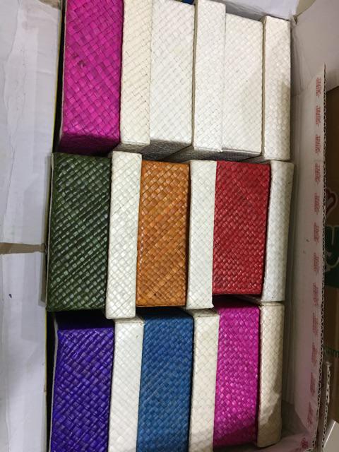 Kotak Tisu Box Tissue Anyaman Pandan Polos