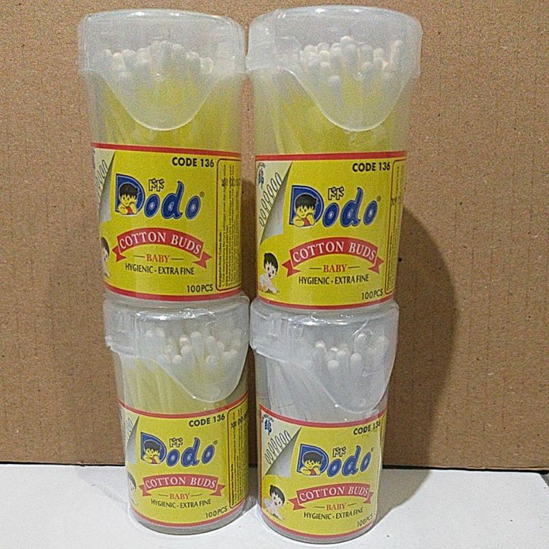 Dodo cotton Buds Baby plus botol isi 100pcs