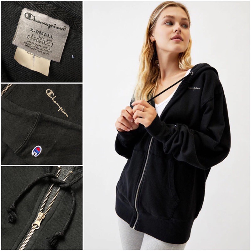 CHAMPION VINTAGE DYE FULL ZIP HOODIE