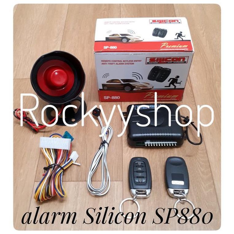 Alarm mobil Merek Silicon type SP880