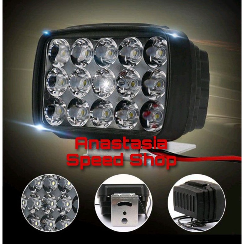 Lampu Tembak LED 15Mata Sorot