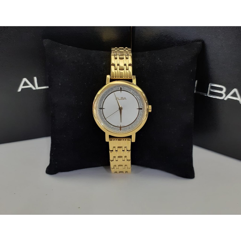 JAM TANGAN WANITA ALBA AH8526X1 GOLD ORIGINAL
