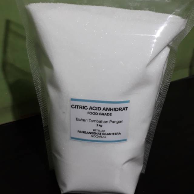 CITRIC ACID ANHIDRAT 1000gr Food Grade