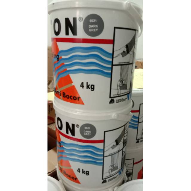 Silon / Cat Pelapis Anti Bocor Murah / Waterproof / Grey 4 Kg